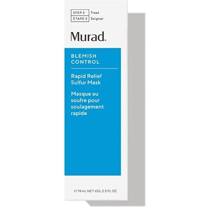 Murad. Blemish Control Rapid Relief Sulfur Mask Maskers tegen puistjes Dames 74 ml