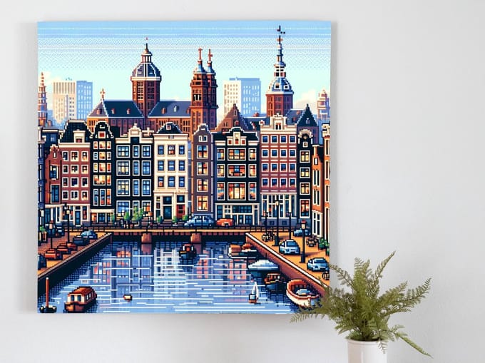 Kunstprint | Wanddecoratie | Canvas | 20 × 20 cm