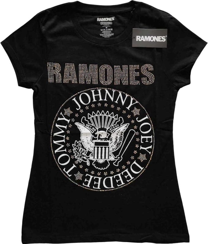 Ramones - Presidential Seal Dames T-shirt - S - Zwart