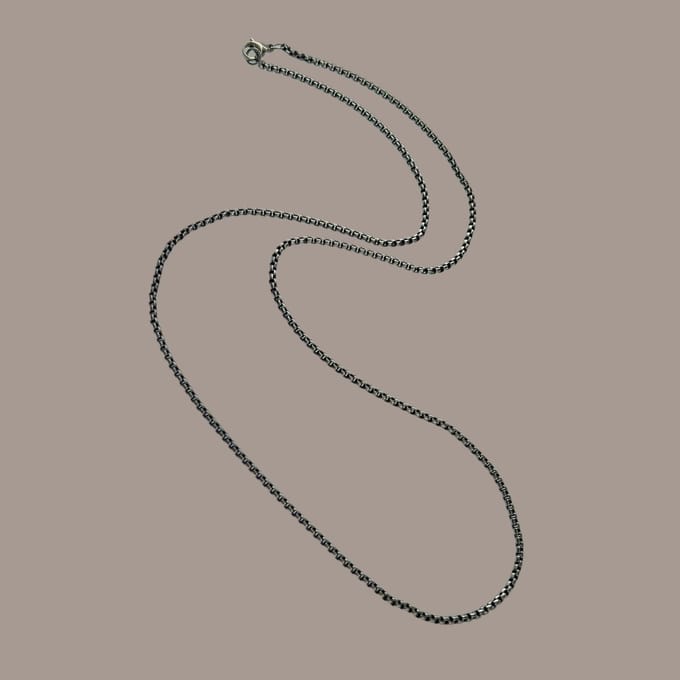 FlowJewels - Wolf Men - schakelketting - stainless steel - 60cm