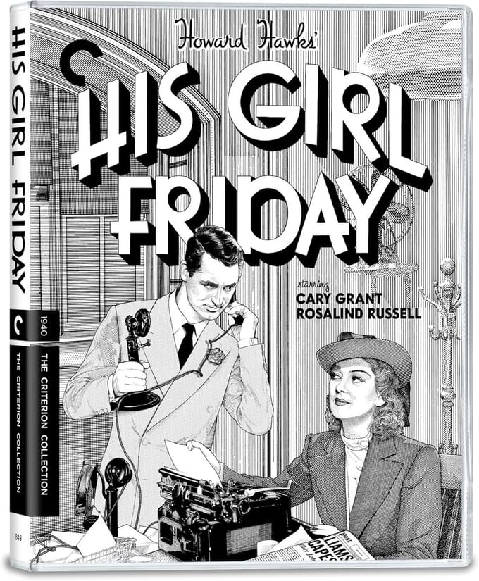His Girl Friday - Special Edition - 4K Ultra HD + Blu-ray - Import
