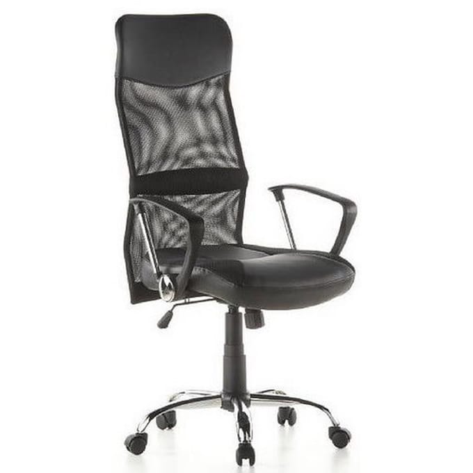 hjh office Arton 20 - Bureaustoel - Kunstleder - Zwart