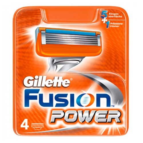 Gillette Fusion 5 Power  - 4 stuks - Scheermesjes