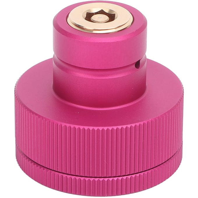 Split CO2 Snelkoppeling met 2 Reserve Afdichtringen TR21 4 Draad voor Duo CO2 Sodawatermachine pink