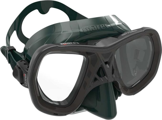 Mares Pure Passion Spyder Duikmasker Zwart