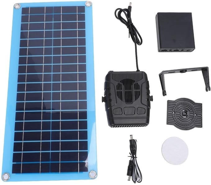 Cosensi - Dailygoods - Zonne-energie Terrasverwarmer met Instelbare Temperatuur