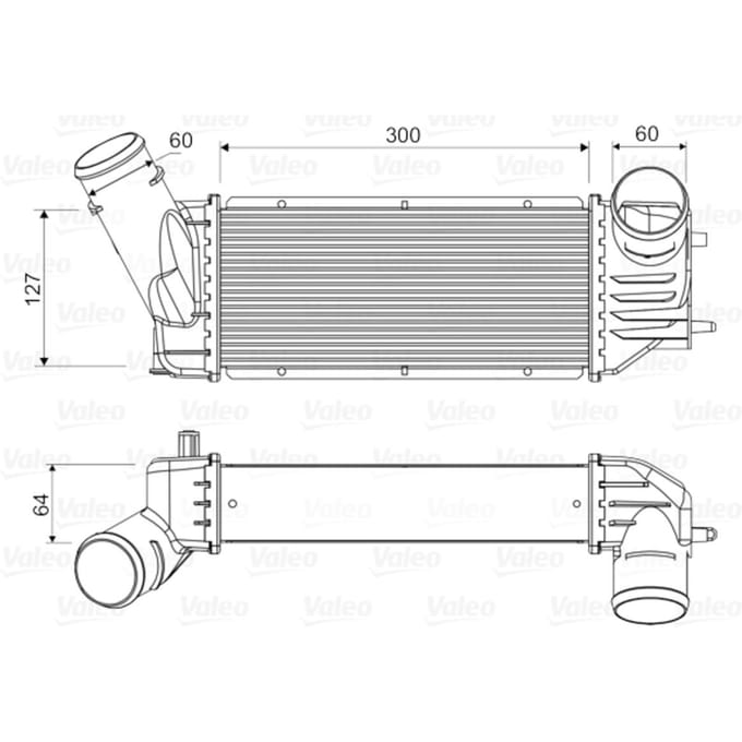 Intercooler VALEO 818648