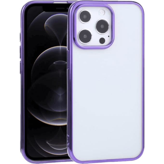 Comfycase  iPhone 13 Pro Max Electra Hoesje Paars
