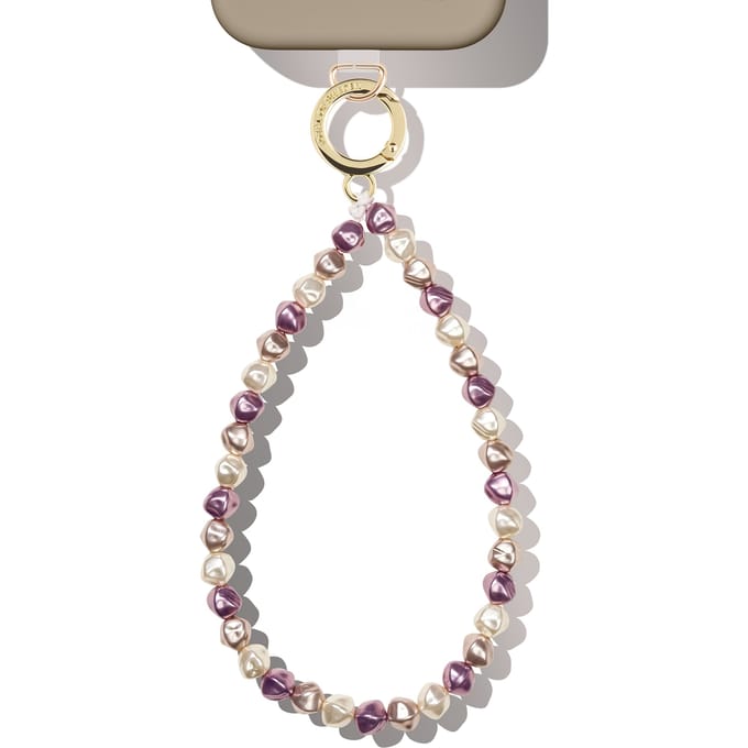 iDeal of Sweden Wristlet Strap - Moonlit Plum Pearl