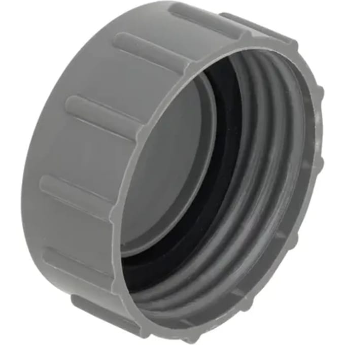Sanivesk Dop Pvc Voor Sifon Grijs