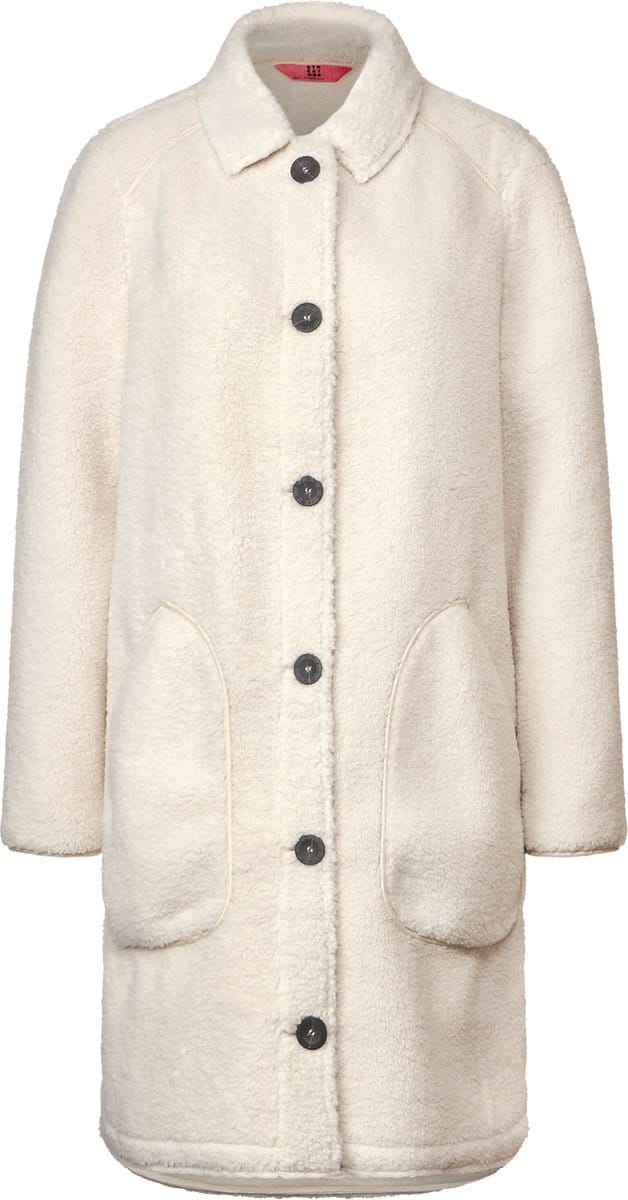 Street One bonded teddy overshirt coat maat 40