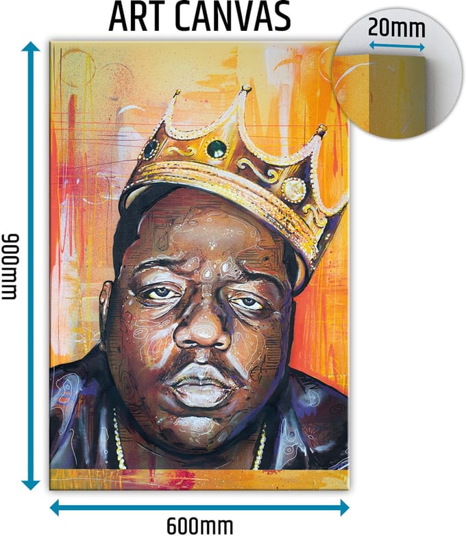 Biggie 01 canvas 60x90 cm