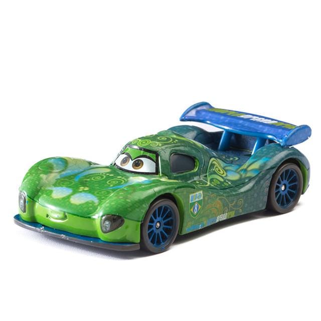 Auto speelgoed Pixar Lightning McQueen Jackson Storm Mater Sally Sheriff 1:55 Legering Diecast jongen Kerstcadeau