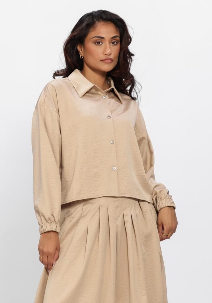 Ruby Tuesday Cameli Dames - Topjes - Beige - Maat 38