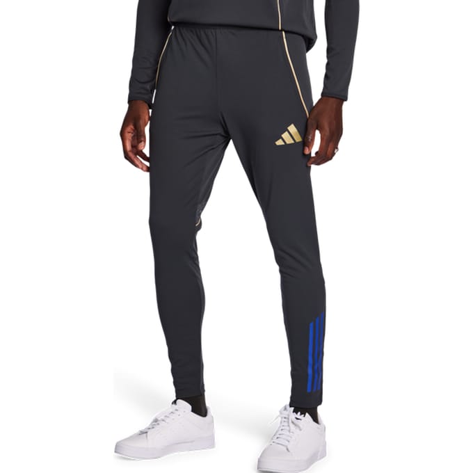 Adidas Olympic Lyon Broeken Heren - Grijs - Maat M - Poly Fleece