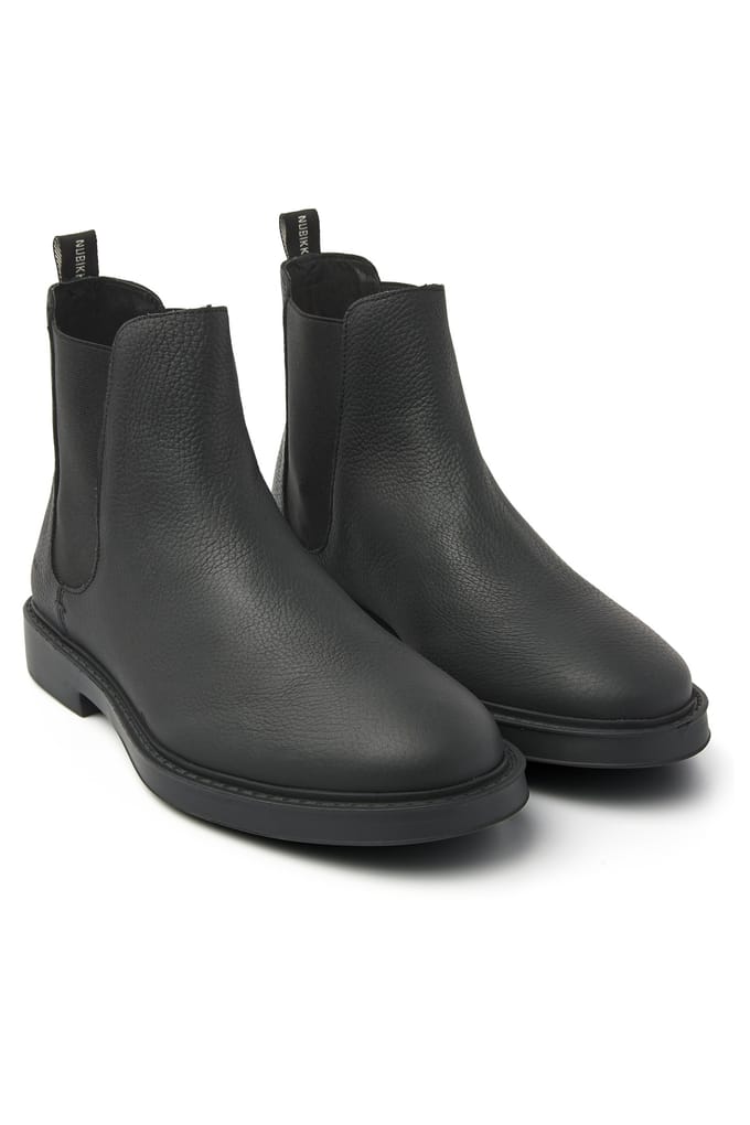 Nubikk Tucson Rai Black Leather Taglia: 40 | Stivali Outlet | Uomo | Nero
