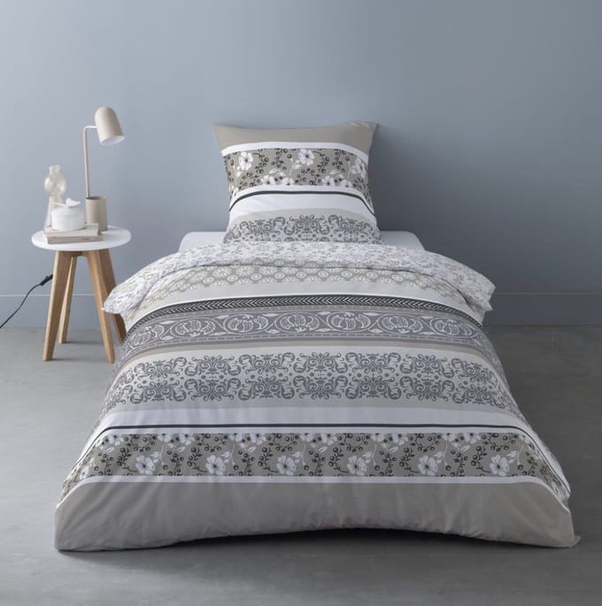 1- persoons Luxe Katoen Flanel dekbedovertrek Dana - 140x200