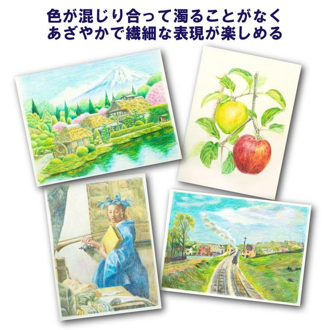 Van Gogh Uitgebreide set kleurpotloden met 36 kleuren