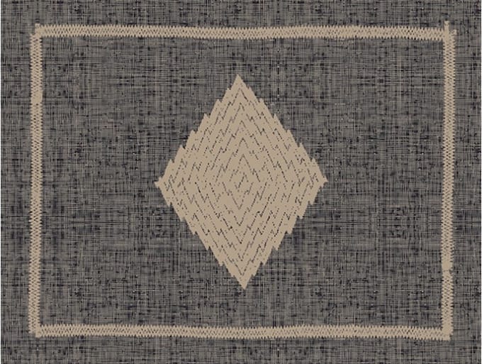 MD Entree - Deurmat - Schoonloopmat - Ambiance Namaste - 50 x 70 cm