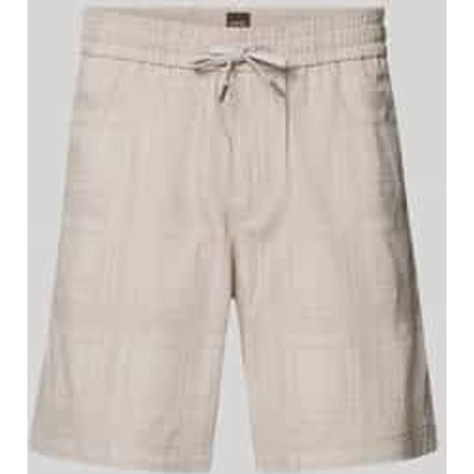 Tapered chino-short van puur katoen model 'SANDREW_6_SHORTS'