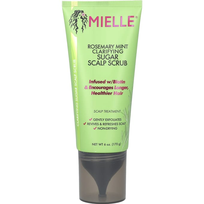 Mielle, Zuiverende Suiker Scrub voor de Hoofdhuid, Rozemarijn Munt, 170 g (170 gr) beige