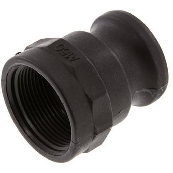 Camlock DN 40 (1 1/2'') Koppeling PolypropyleenRp 1 1/2'' met binnendraad Type A MIL-C-27487 [2 Stuks]
