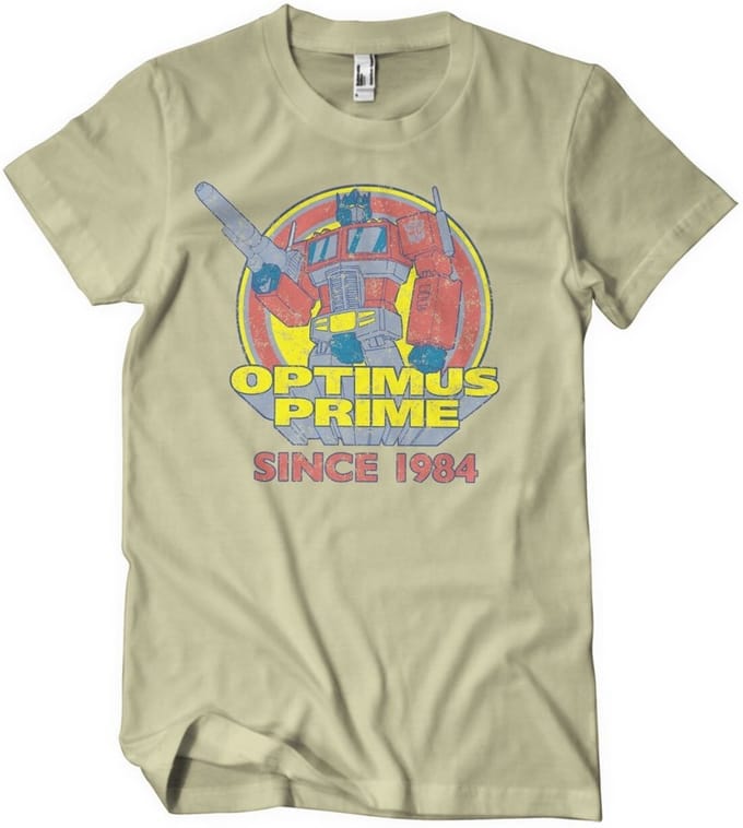 Transformers Optimus Prime - Since 1984 T-shirt kaki
