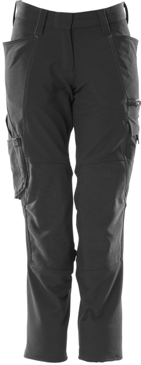 Mascot Accelerate Broek met kniezakken 18078-511 - Zwart - C46 - 82
