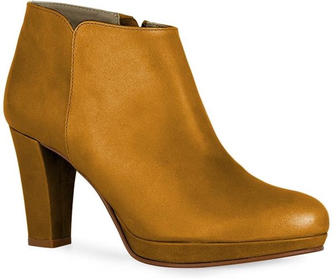 Noë Shoes Nadra Enkellaars Caramel