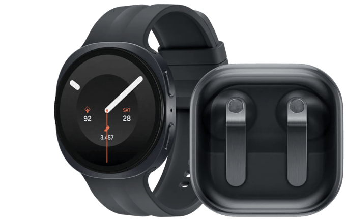 Samsung Galaxy Watch 9 Zwart 44mm + Samsung Galaxy Buds4 Zwart