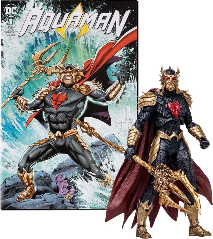 DC Direct Page Punchers Action Figure Ocean Master (Aquaman) 18 cm