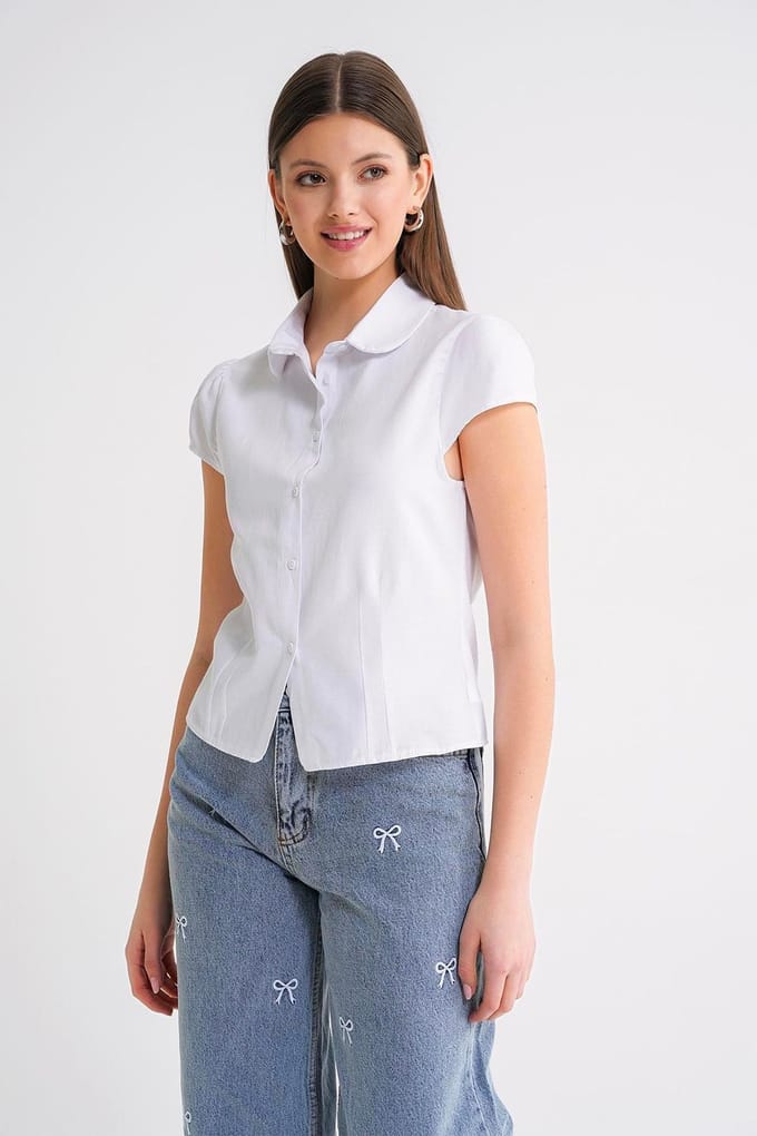 Slim Fit Poplin Shirt