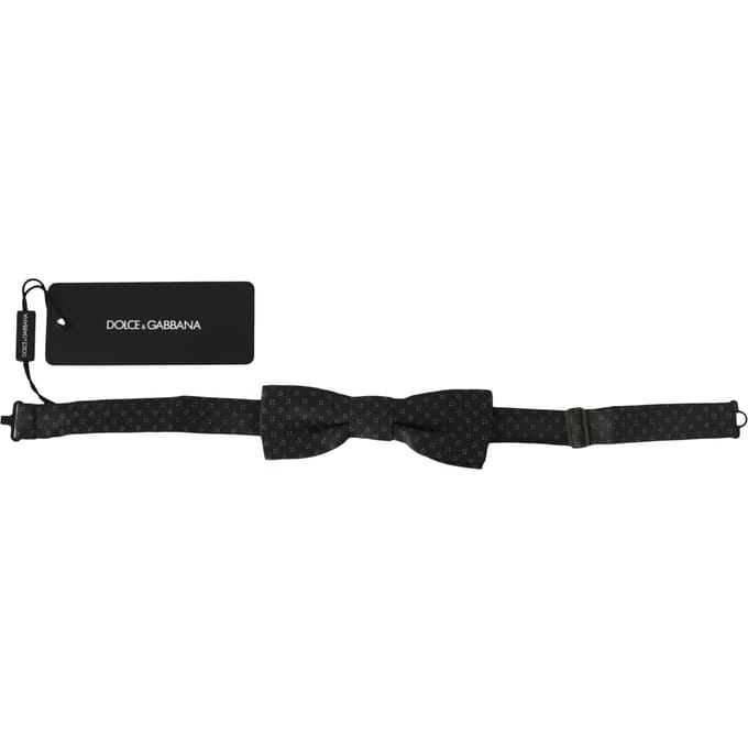 Dolce Gabbana Strik met Geometrisch Patroon