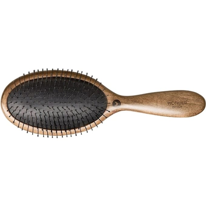 HH Simonsen Kammen & borstels Wonder Brush Dark Wood Platte paddle brushes Unisex