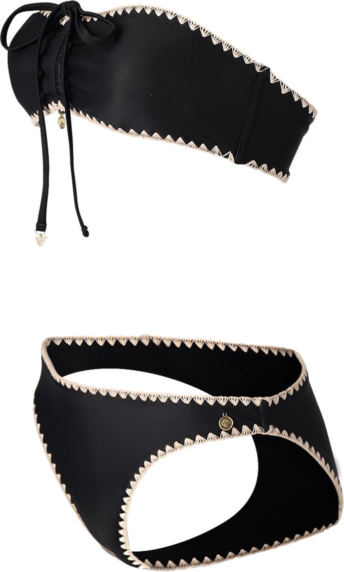 Brunotti - Selaya Women Bandeau Bikini Set | Black - 34