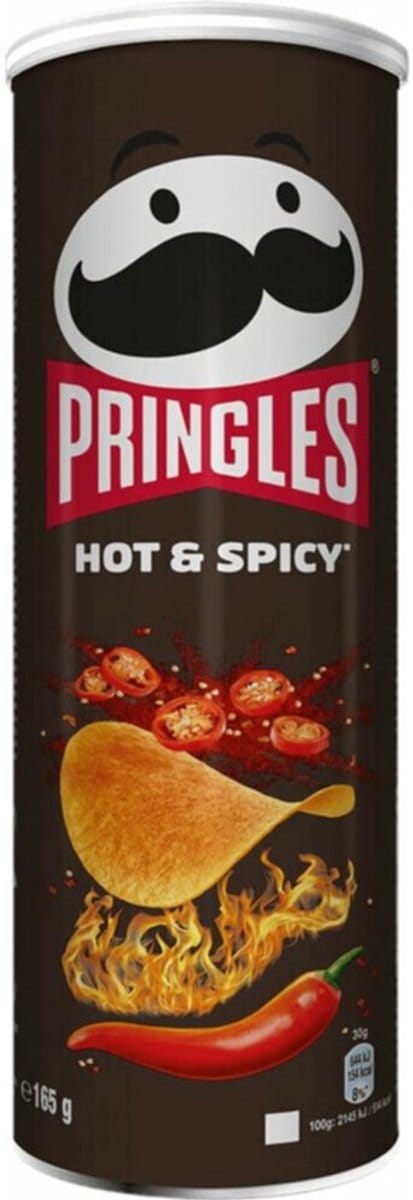 Pringles Hot & Spicy - Chips - 19 x 165 gram