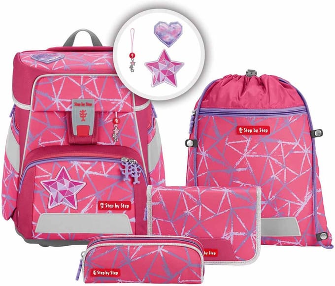 Step by Step Space - Schoolrugzak Set 5tlg. (Star Stella)