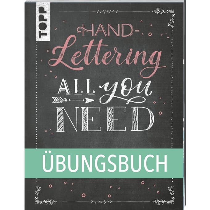 Boek "Handlettering All you need. Das Übungsbuch"