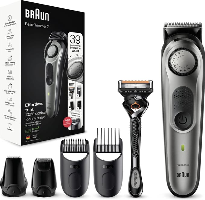 Braun Baard en Haartrimmer 7 BT7320 - Trimmer voor Mannen