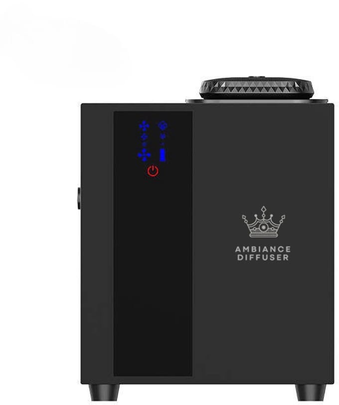 Ambiance Diffuser A5000 + GRATIS 20 ml Geurolie | Geurmachine| Luxe Scent Machine| Aromatherapie| Parfum Machine| Geurverspreider grote ruimte| Diffuser| Ook voor Hotels en Kantoren.