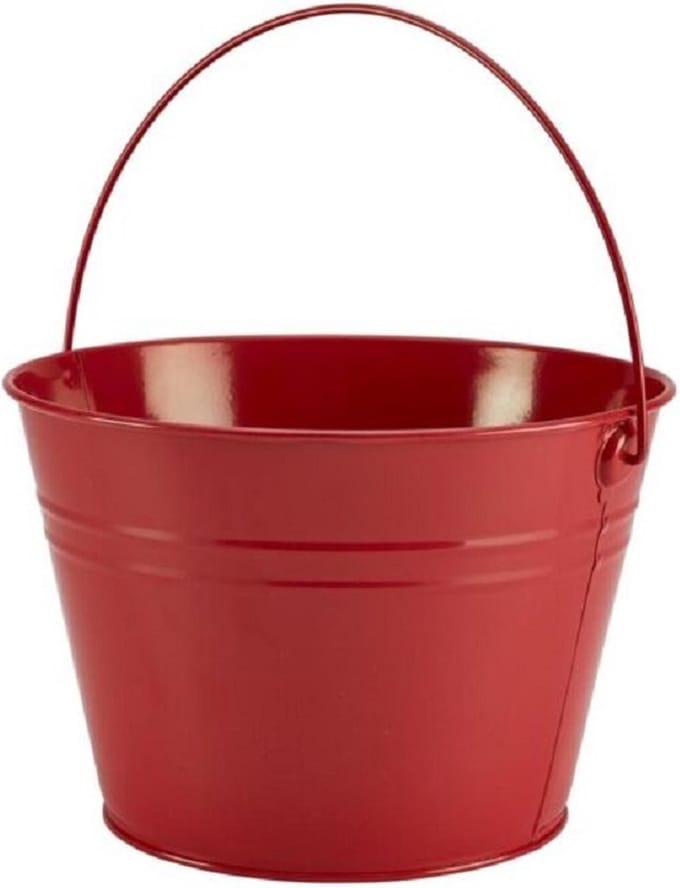 Genware RVS sharing emmer large rood 25 cm