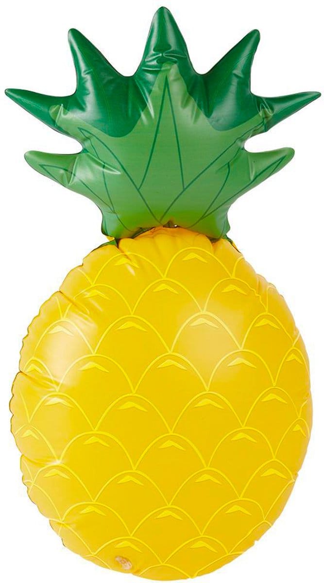 Smiffys - Inflatable Pineapple Feestdecoratie - Geel