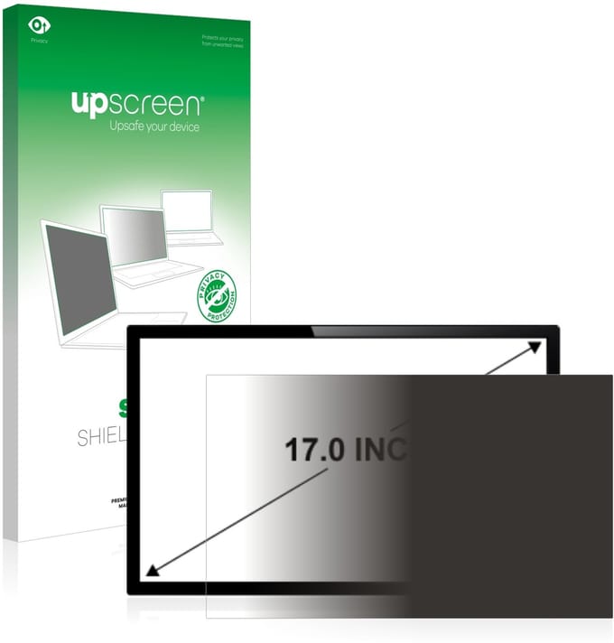 upscreen - privacyscherm voor Touch-Panel PC's mit 17 inch Schermen [341 mm x 273 mm, 4:3] - privacy filter screenfilter Blauwlichtfilter