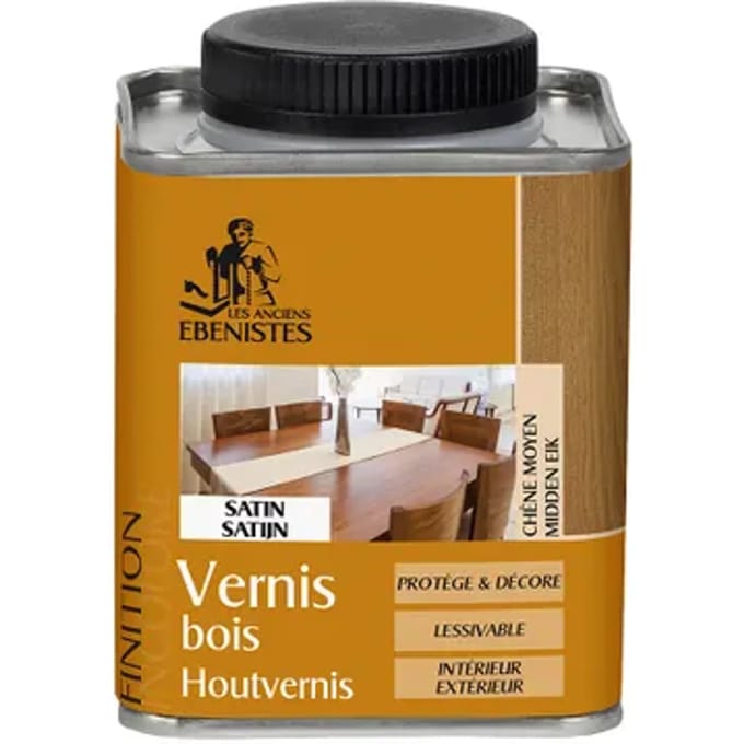 Les Anciens Ebénistes Houtvernis Midden Eik Zijdeglans 250ml