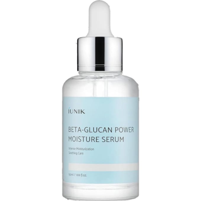 Iunik beta glucan serum sterk hydraterend kalmerend voor het gezicht power moisture serum 50ml