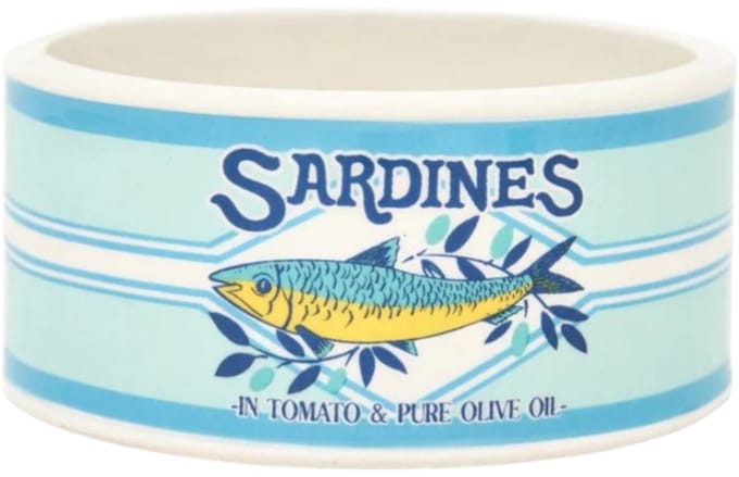 Sardientjes serveerkommetje keramiek - Batela
