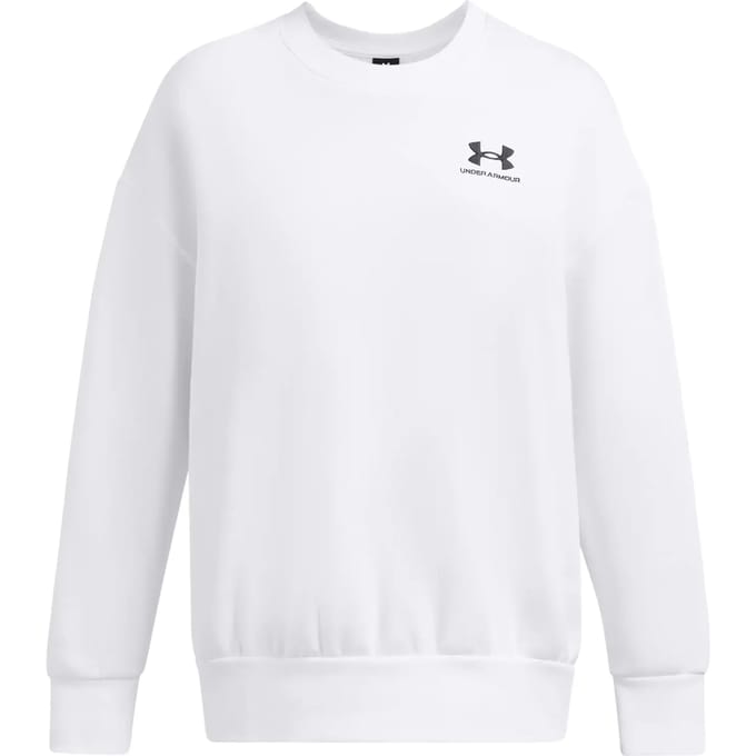 Oversized ronde hals sweatshirt voor dames Under Armour Icon Fleece