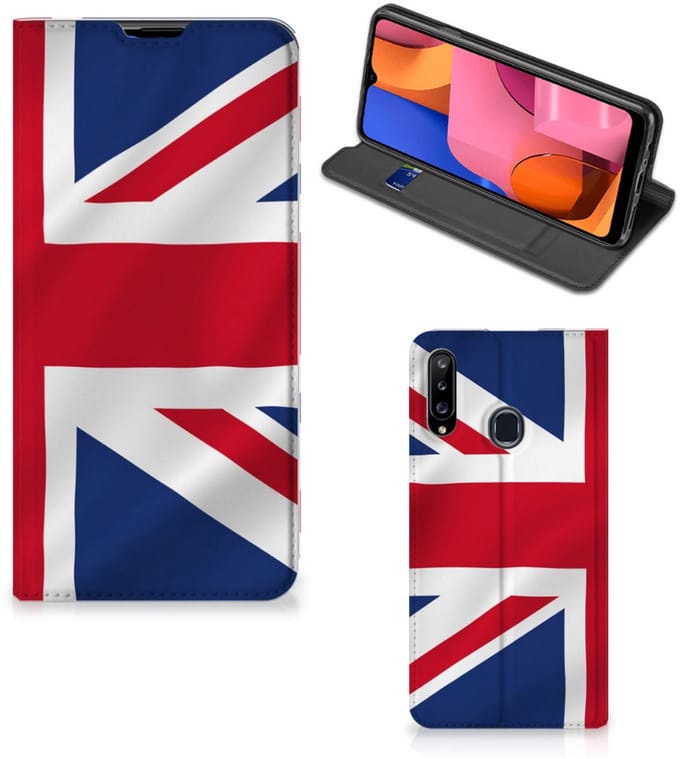 Samsung Galaxy A20s Standcase Groot-Brittannië