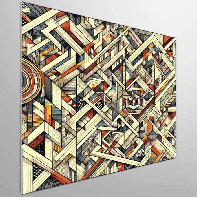 Kunstprint | Wanddecoratie | Dibond | 60 × 60 cm