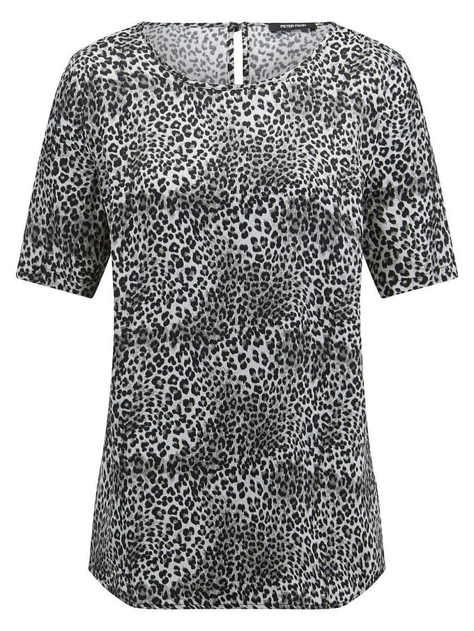 Blouse Van Peter Hahn zwart